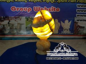 Jual Kap Lampu Telur Onyx Tulungagung | Kap Lampu Unik